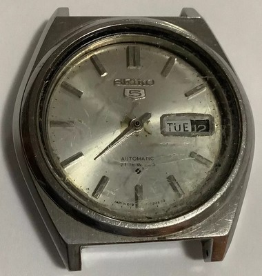 Uhr Seiko 5 Automatik 21 Jewels - 6119 - 7090, funktioniert nicht.