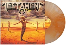 Testament Practice What You Preach - Orange Bone Swirl (Vinyl)