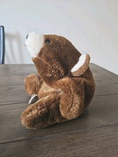 VINTAGE 1980 GUND SNUFFLES BEAR DK BROWN 12&rdquo; JAPAN FIRST EDITION