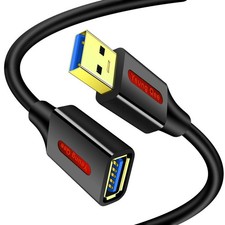 Usb 3.0 Extension Cable 1 Ft High Speed Usb 3.0 A Male To A Female Extension Cor