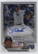 2023 Topps Chrome Update Auto Refractor 230/499 Jhony Brito #AC-JBR Auto 0z0v