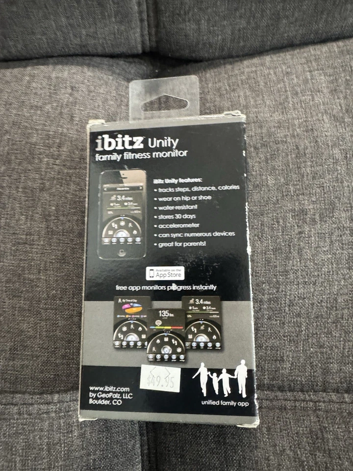 Monitor de actividad física iBitz GeoPalz ibitz Unity inalámbrico para padres familiares Foto 2 de 2