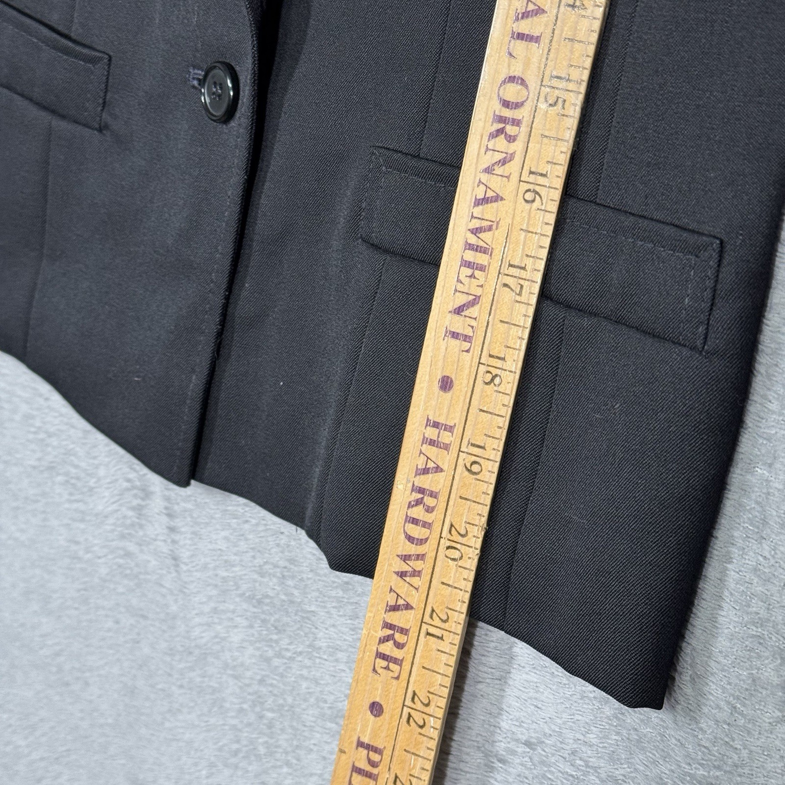 Pendleton Petite 6 Black Wool Blazer Jacket Women… - image 12