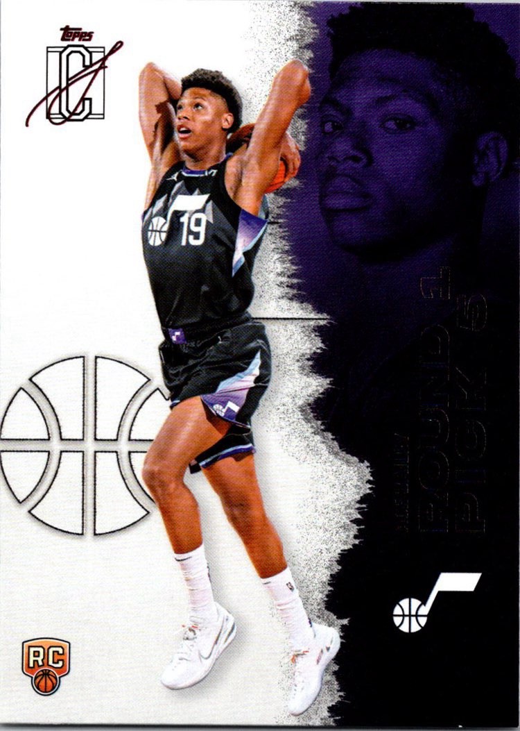 2025-2026 Topps Signature Class - Ace Bailey #104 Rookie RC Utah Jazz