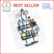 MSAICOE Shower Caddy Hanging - Never Rust Shower Hanging Organizer - Aluminum Ov