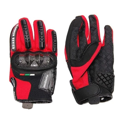Motocross Handschuhe Motorrad Moto Cross Downhill Bike MXPro MTB madmotor Rot - Bild 1 von 3