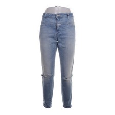 Closed, Jeans, Größe: 28, CROPPED WORKER, Blau, Baumwolle/Elasthan #epe