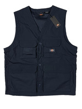 Dickies Mens Vest  Workwear Gilet Large  New ...