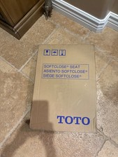 NEW TOTO ss124 12 SoftClose elongated toilet seat Sedona Beigh Unopened
