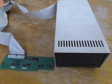 IBM Pcjr SASITALK With ST-225 Hard Drive and Shugart SASI(SCSI) to MFM Adapter