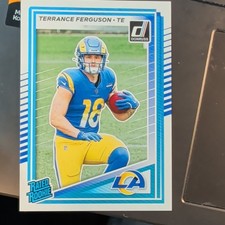 Panini 2024 Donruss Football Rated Rookie Terrance Ferguson #323 Rams