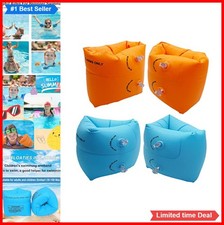 Inflatable Arm Floaties 2 Pack Water Wings for Kids Adults 30-150LBS Pool