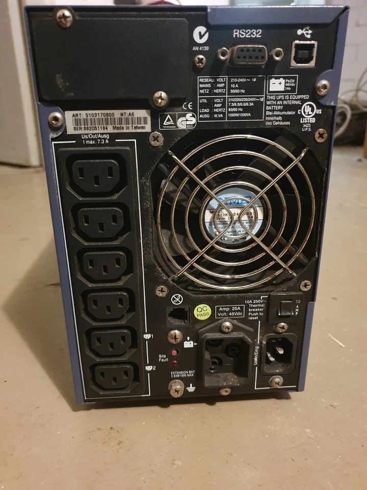 USV UPS MGE Pulsar EXtreme 1500C - OHNE AKKU - Bild 2 von 3