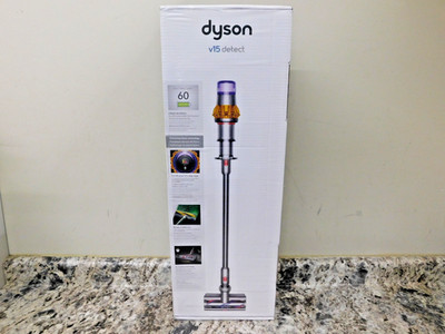 Dyson V15 Detect Cordless Carpet Cleaner 9.8'' - Silver - Sealed