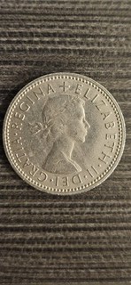 1963 Great Britain 1 One Shilling English Shield British Coin Circulated F#221