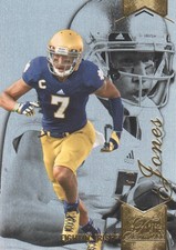 2014 Flair Showcase #91 TJ Jones R2 - FB