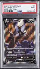 Umbreon V (Alternate Full Art) 189/203 SWSH07: Evolving Skies Holo