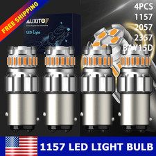 4x 1157 Led Tail Stop Brake Turn Signal Light Bulbs 2057 2357 Bay15d Bright Red 4x 1157 Led Tail Stop Brake Turn Signal Light Bulbs 2057 2357 Bay15d Bright Red