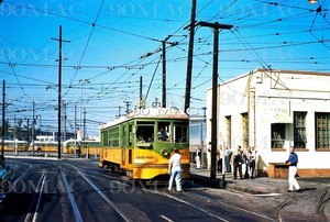LAMTA-LATL. H-4 CAR #1281. Division One (CA). Original Slide 1958. (D)