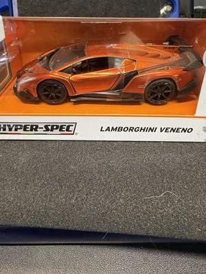Jada Hyper-Spec 2013 Lamborghini Veneno 1:24 Diecast Orange/Black Unopened
