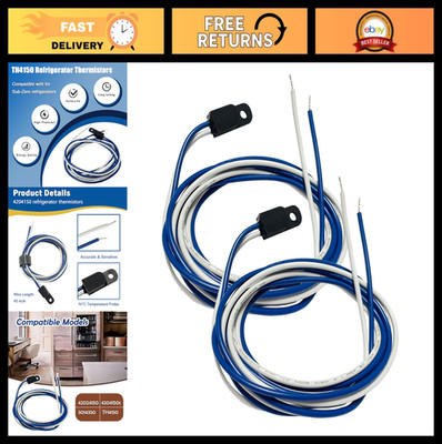 Refrigerator Thermistor & Temperature Sensor Replacement - 4204150 & 3014350 (2