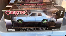 Greenlight Hollywood Christine 1977 Plymouth Fury 1:24 Diecast Blue Chase