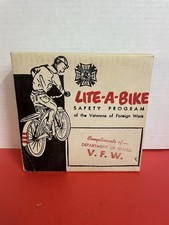 Vintage NOS Balloon Tire Reflective Tape Schwinn Bicycle Fat Tire Idaho Veteran