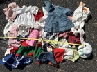 Lot - Vintage Doll Clothes Cabbage Patch Kids 1980s 1990s Clothing Dress Mets