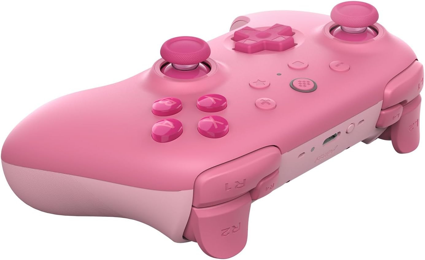 Manette Bluetooth 8Bitdo Ultimate 2C rose pour Nintendo Switch et PC - 3