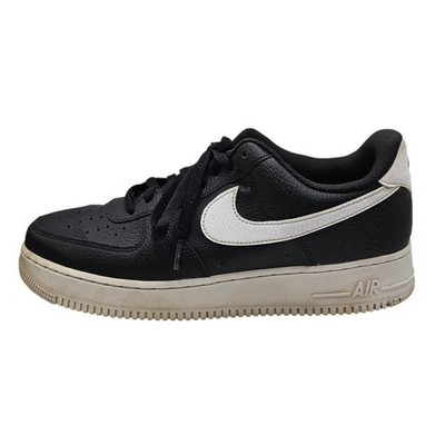 Nike Black & White Air Force 1 '07 Low Top Casual Sneakers