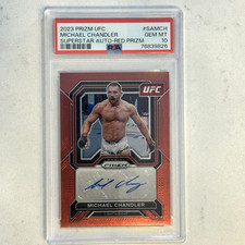2023 Panini Prizm UFC MMA Cards Checklist 34