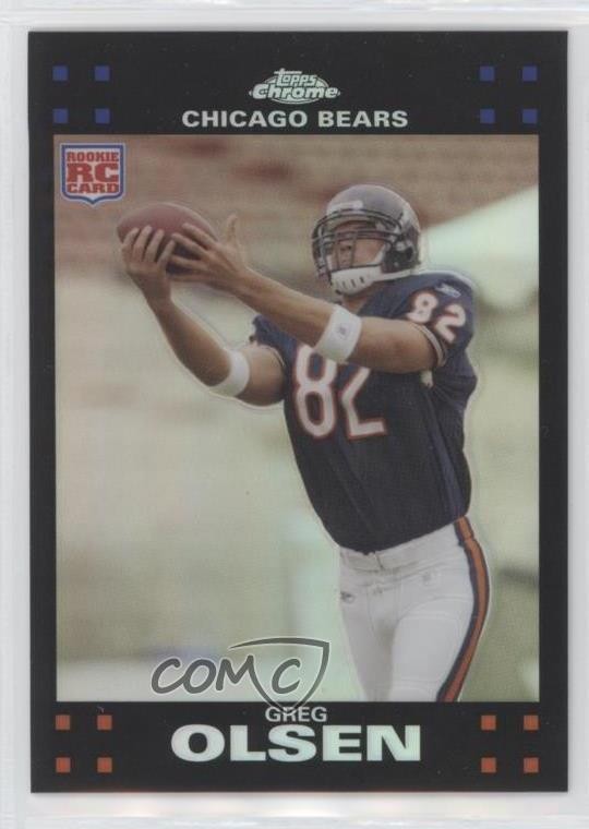 2007 Topps Chrome Refractor Greg Olsen #TC218 0j3l