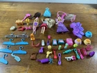 Barbie Doll Accessories Lot Hangers,  Kitchen Mini Figures Misc Some Vintage
