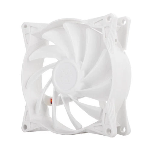 Silverstone SST-FM93 92mmx92mmx25mm Speed Control Sleeve Bearing White Fan - Image 2 of 4