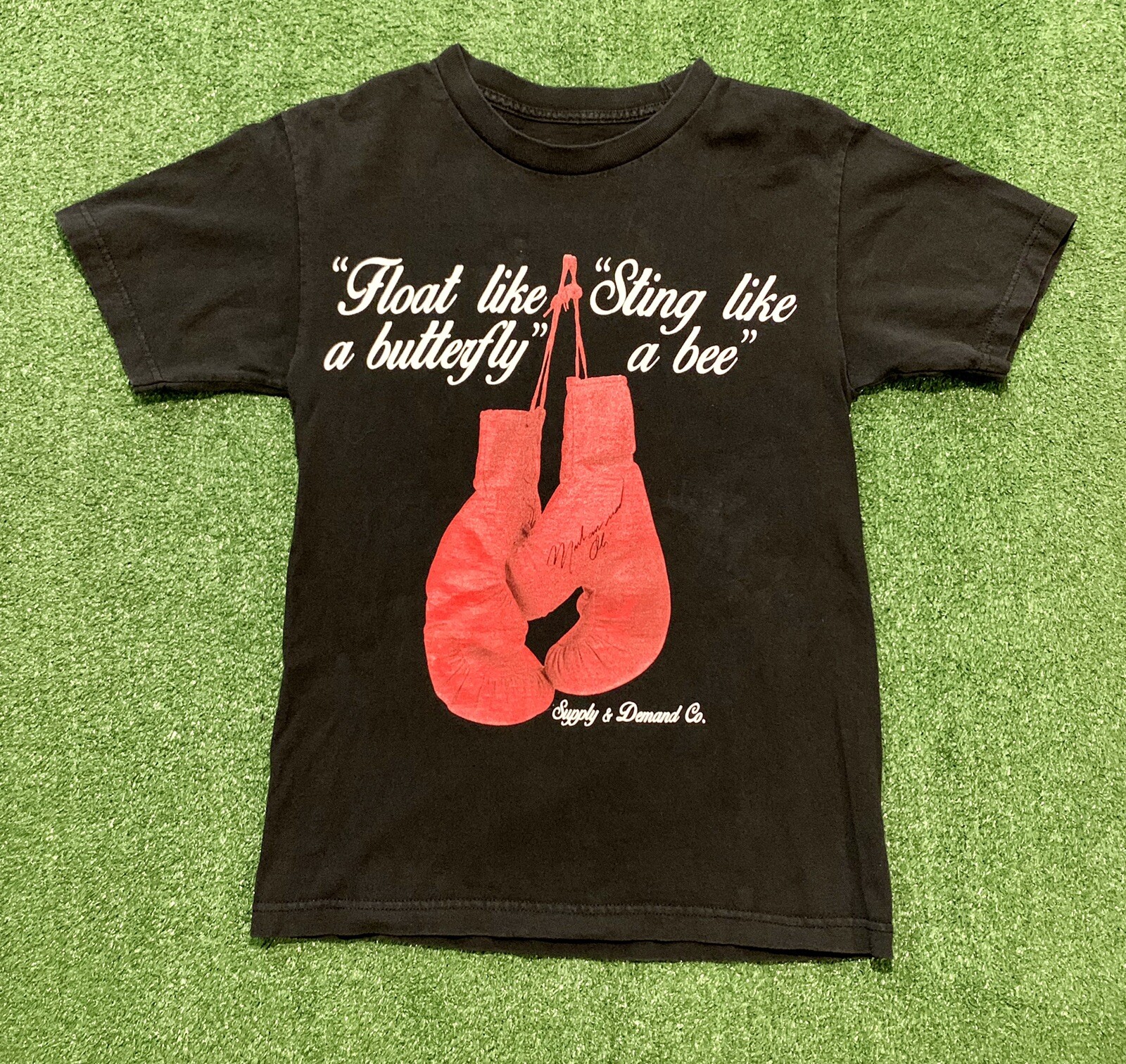 Muhammad Ali Float Like a Butterfly.. Boxing Gloves S… Gem