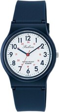 Citizen Q Q Watch Analog Waterproof Urethane Belt VS04-001 Men's White