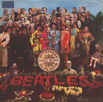 The Beatles - Sgt Peppers Lonely Hearts Club - Vinyl LP (1970's) (VG/VG-) GER