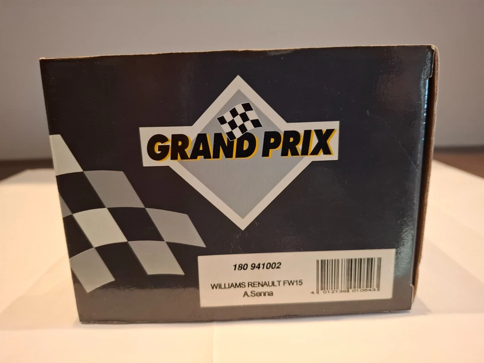 minichamps 180941002 williams renault FW15 GP1994A.Senna scala 1/18 - Immagine 3 di 3