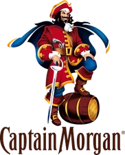 CAPTAIN MORGAN Color Vinyl Decal Sticker Waterproof