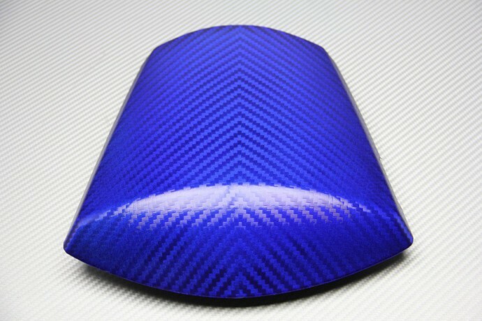 Capot de selle bleu Suzuki GSX-R 750 WVC4 carénage carbone monoplace