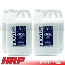 Novus #1 Plastic Polish Clean & Shine, 64oz. Jugs, Pack of 4