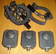 Lot of 3 Savox 200M Kitek Radio Interface Communication Device