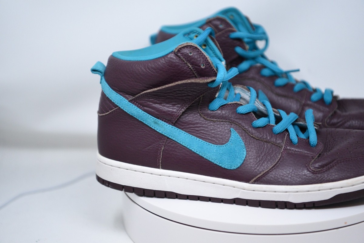 Nike Dunk High Premium SB 313171-601 Men 13 Deep Burgundy