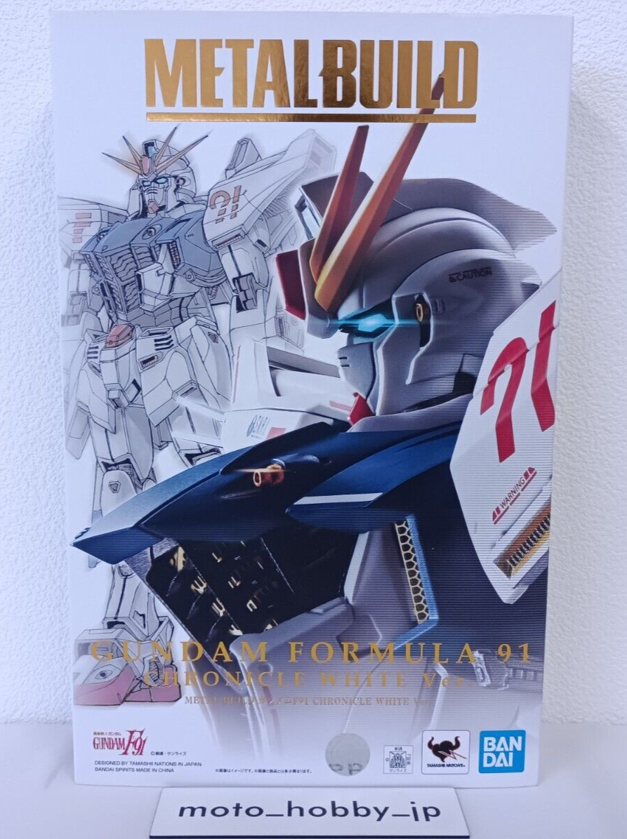 BANDAI - L BUILD F91  CHRONICLE WHITE　新品 METAL BUILD Gundam F91 CHRONICLE WHITE Ver. Figure BANDAI
