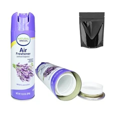 Air Freshener Lavender Diversion Safe Stash Can Screw Lock Hidden Compartment
