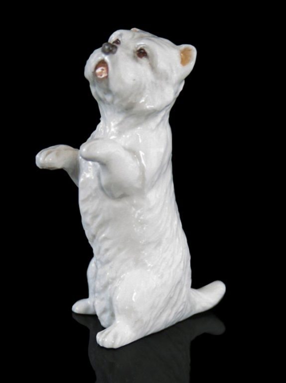 Westie Hand Painted Fine Bone China Miniature Figurine