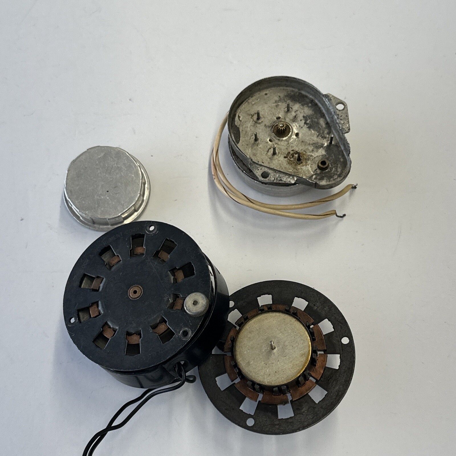 Vintage Electric Clock Motors Parts Only International Register