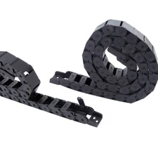 Cable Chain Semi-Enclosed Interior Opening 18x18/25/37/50 Bending Radius 28-75