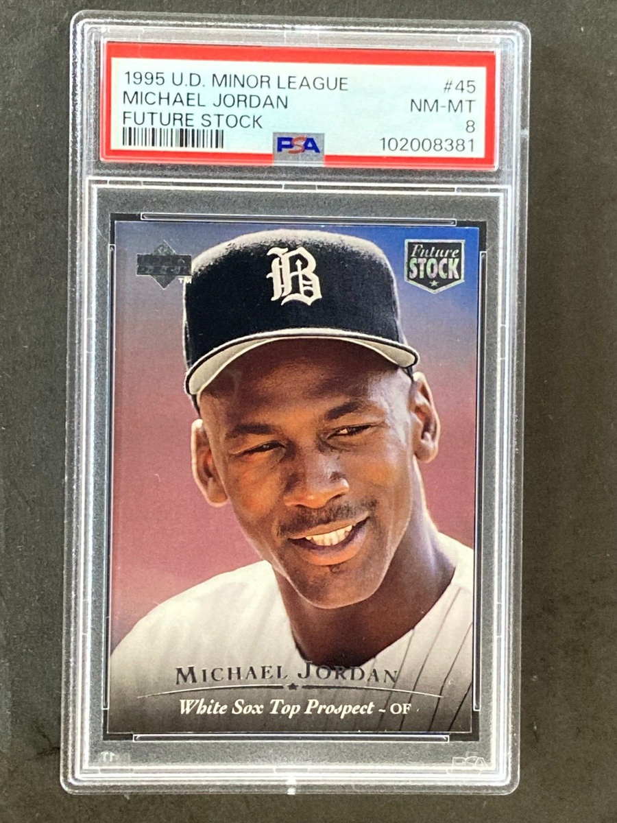 1995 Upper Deck Minor League #45 Michael Jordan Future Stock PSA 8 | eBay