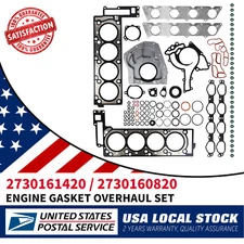 Cylinder Head Valve Cover Gaskets Set For Mercedes-Benz C219 X164 W463 W164 5.5L